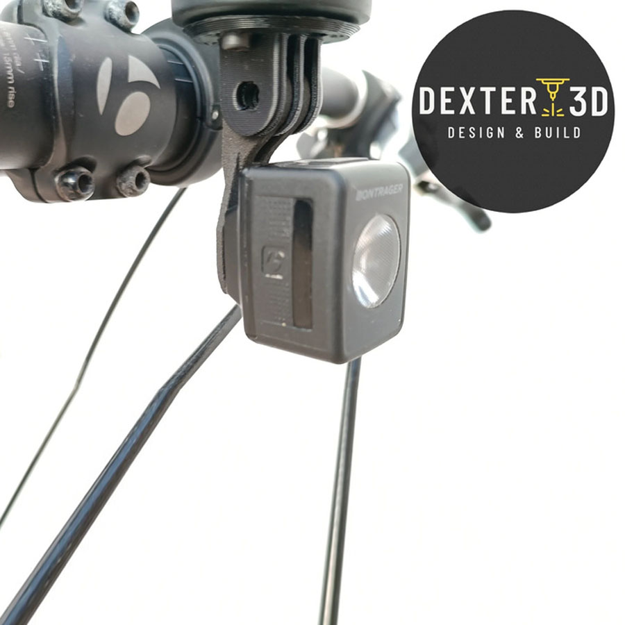 Soporte adelantado para luz Bontrager con acople GoPro - Imagen 2